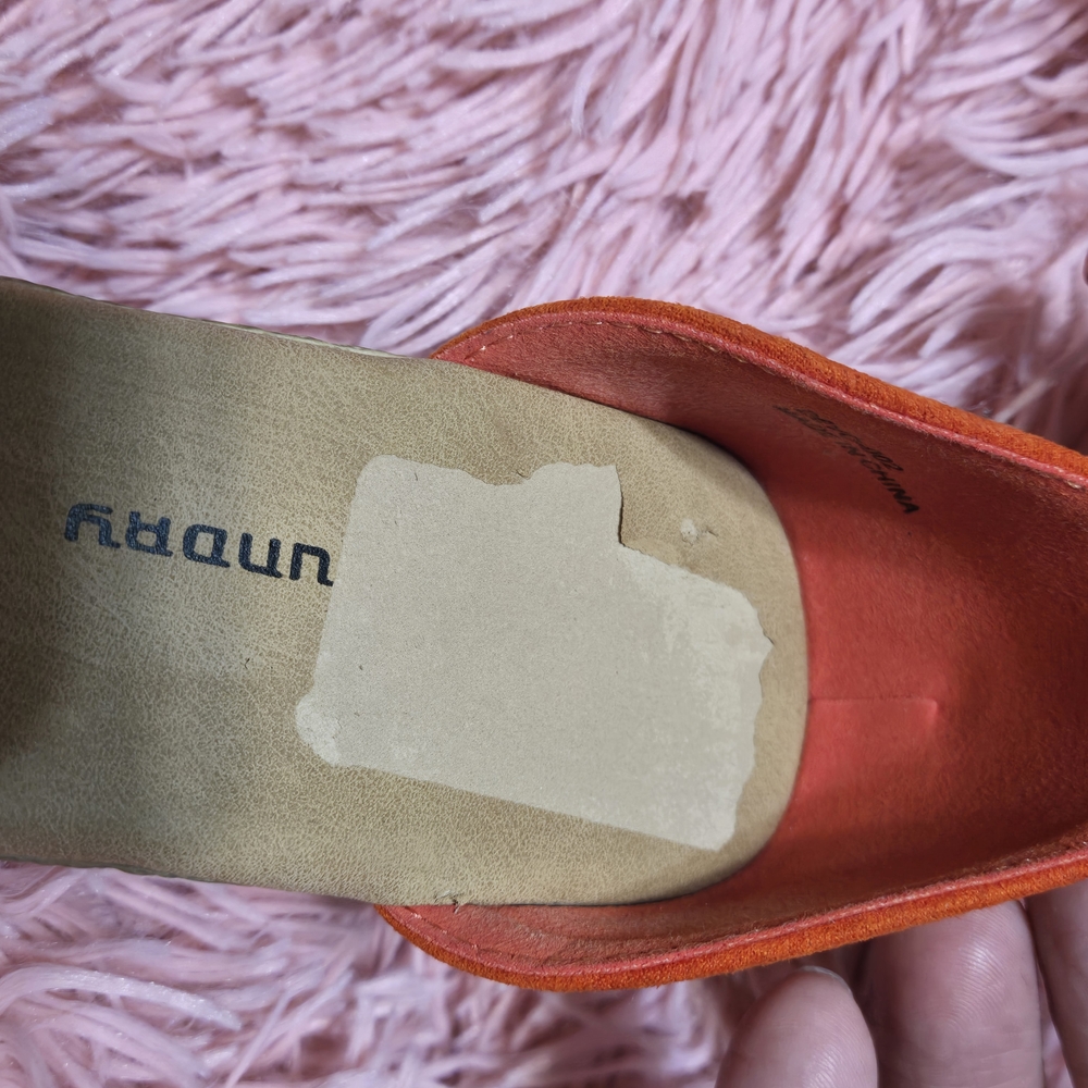CL by Laundry Women's Bold Orange Espadrilles - Picture 8 of 10